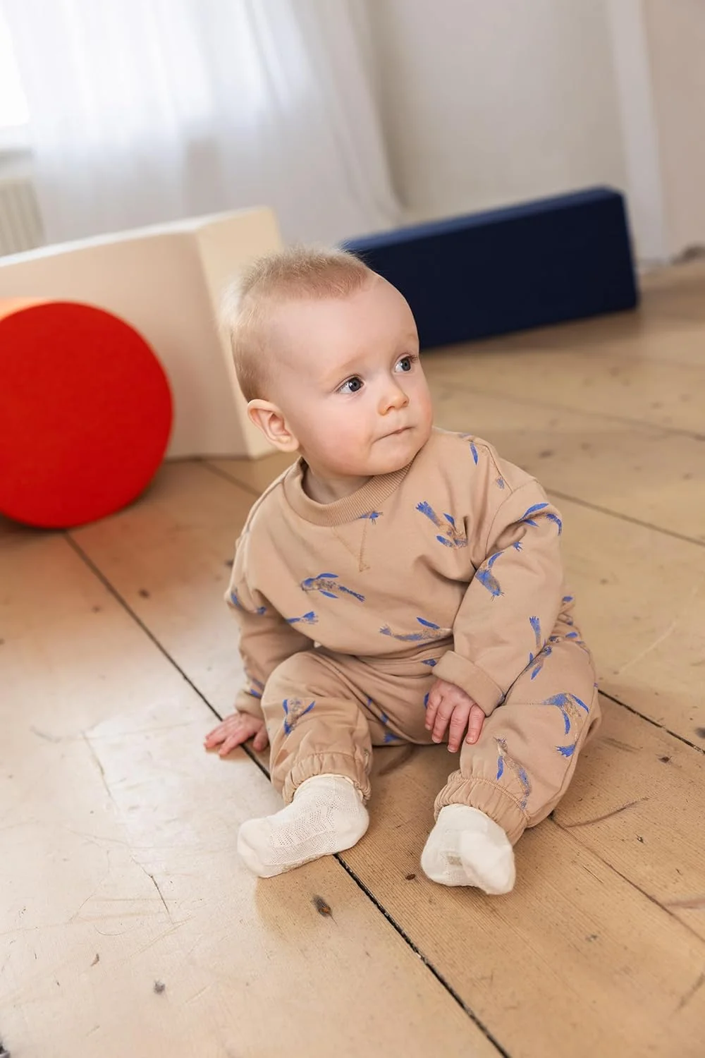 شلوار پسرانه نوزادی نوپیز مدل Guipry با طرح چاپی سرتاسری و فرم آزاد شلوار پسرانه نوزادی نوپیز مدل Guipry با طرح چاپی سرتاسری و فرم آزاد