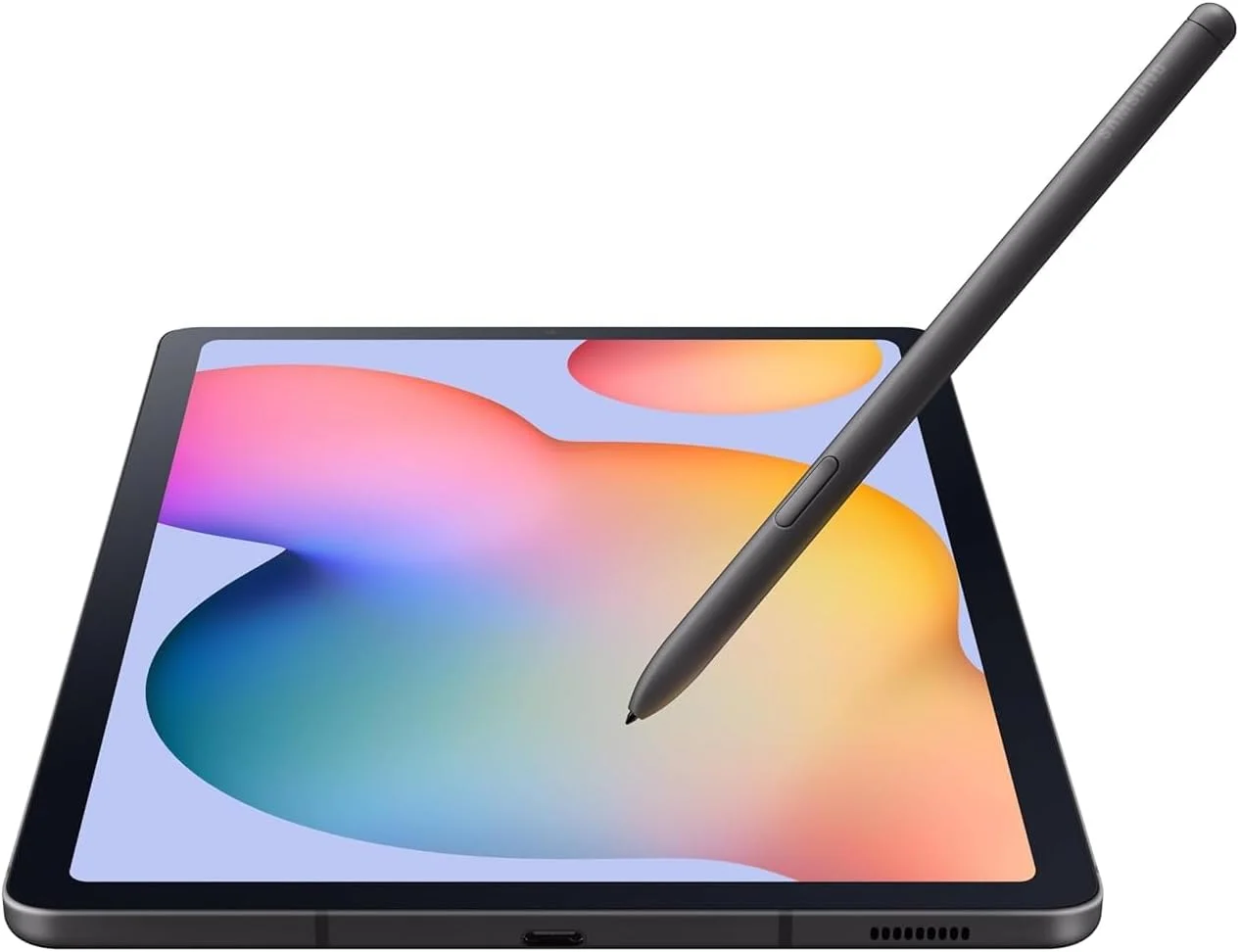 تبلت اندرویدی سامسونگ گلکسی تب S6 لایت Wi-Fi با صفحه نمایش 10.4 اینچی، 4 گیگابایت رم و 64 گیگابایت حافظه داخلی، مدل 2024 - خاکستری آکسفورد