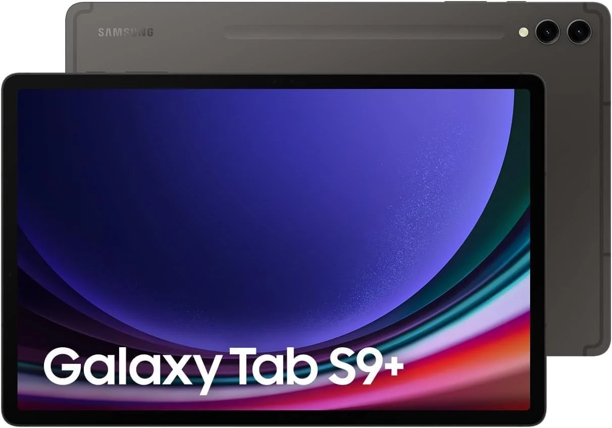 تبلت اندرویدی سامسونگ گلکسی تب S9 FE+ WiFi، رم 8 گیگابایت، حافظه 128 گیگابایت، قلم S Pen شامل (نسخه بین المللی) (خاکستری)