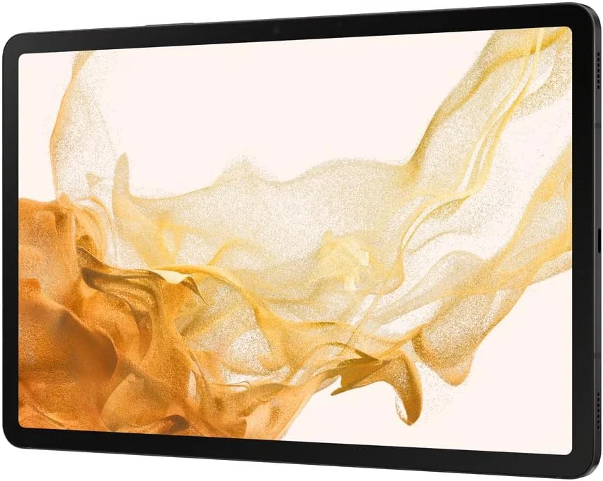 تبلت اندروید سامسونگ گلکسی تب S8 (بازسازی شده)، صفحه نمایش 11 اینچی LCD، حافظه 128 گیگابایتی، بهره وری DeX، Qualcomm Snapdragon، قلم S Pen شامل، باتری با طول عمر بالا، دوربین فوق عریض، گرافیت تبلت اندروید سامسونگ گلکسی تب S8 (بازسازی شده)، صفحه نمایش 11 اینچی LCD، حافظه 128 گیگابایتی، بهره وری DeX، Qualcomm Snapdragon، قلم S Pen شامل، باتری با طول عمر بالا، دوربین فوق عریض، گرافیت