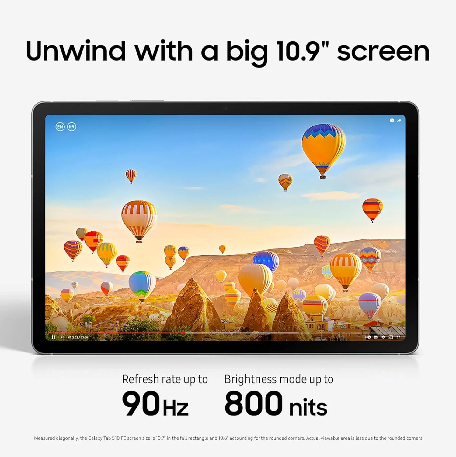 تبلت اندرویدی SAMSUNG Galaxy Tab S10 FE با حافظه 128 گیگابایت و وای فای، صفحه نمایش بزرگ، عمر باتری طولانی، پردازنده Exynos 1580، مقاومت در برابر آب IP68، نرخ نوسازی 90 هرتز، قلم S برای یادداشت برداری، نسخه ایالات متحده، آبی تبلت اندرویدی SAMSUNG Galaxy Tab S10 FE با حافظه 128 گیگابایت و وای فای، صفحه نمایش بزرگ، عمر باتری طولانی، پردازنده Exynos 1580، مقاومت در برابر آب IP68، نرخ نوسازی 90 هرتز، قلم S برای یادداشت برداری، نسخه ایالات متحده، آبی
