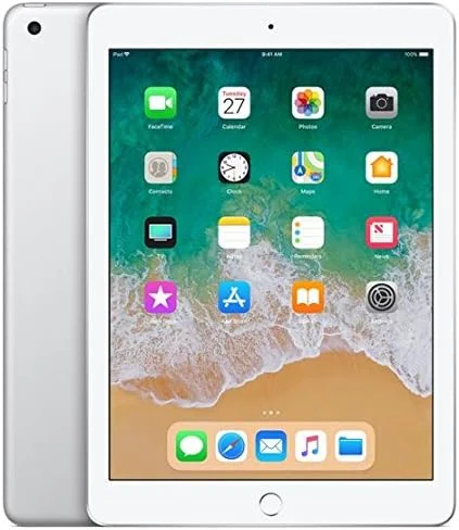 آیپد 9.7 اینچی اپل (بازسازی شده) (نسل ششم 2018)، Wi-Fi، 32 گیگابایت، نقره ای [بدون فیس تایم]