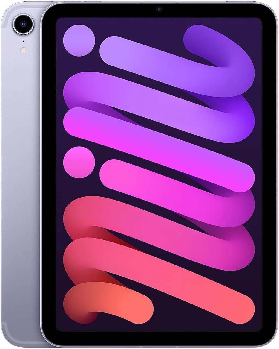 آیپد مینی 2021 اپل (8.3 اینچ، Wi-Fi + Cellular، 256 گیگابایت) - بنفش (نسل ششم)