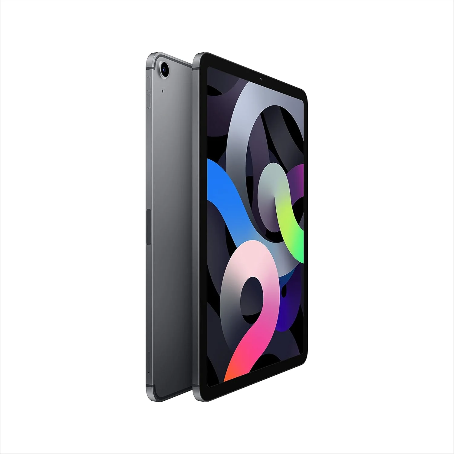 آیپد ایر 2020 اپل (10.9 اینچ، Wi-Fi + Cellular، 64 گیگابایت) - خاکستری فضایی (نسل چهارم) (بازسازی شده)