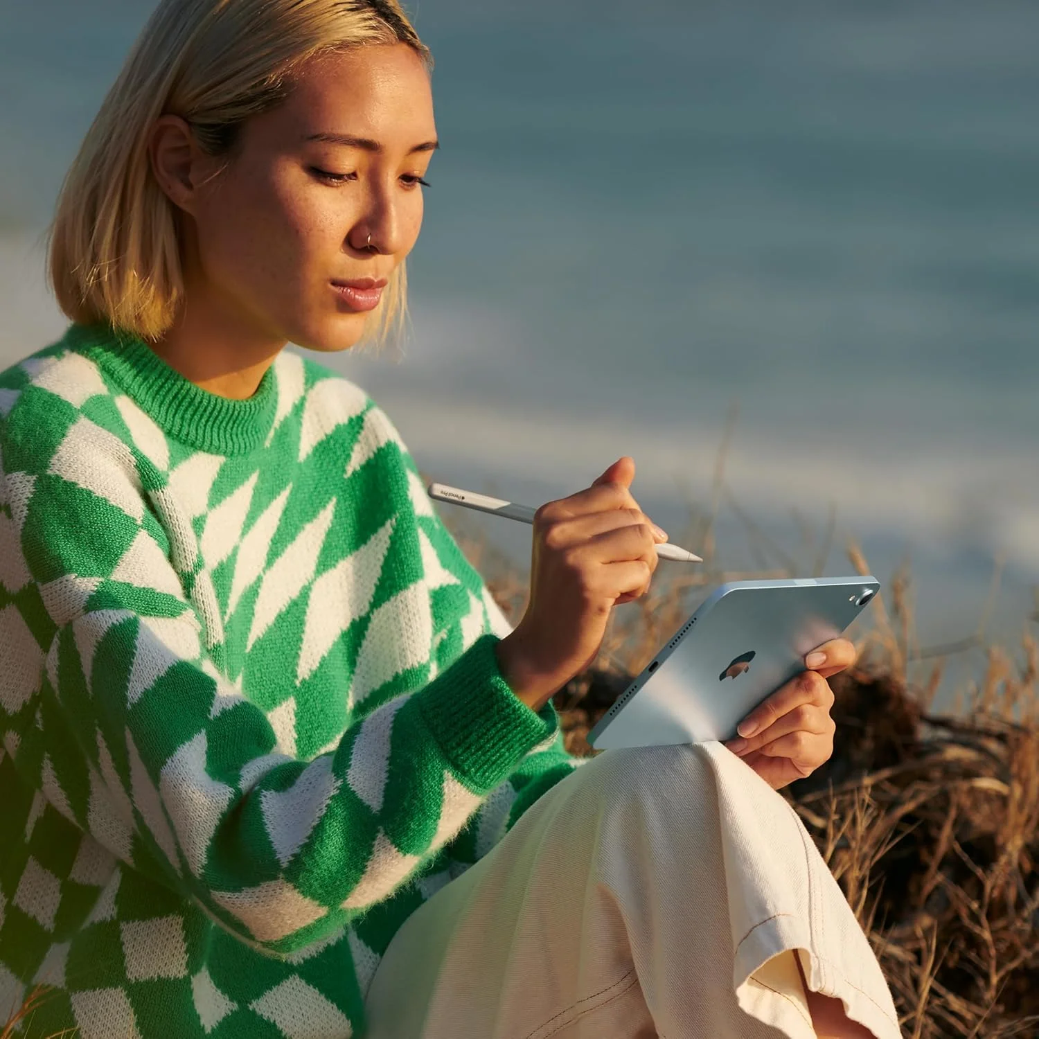 آیپد مینی 2024 اپل (Wi-Fi، 128 گیگابایت) - بنفش (نسل هفتم)