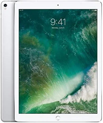 اپل آیپد پرو 12.9 اینچی (بازسازی شده) (نسل دوم 2017)، Wi-Fi + Cellular، 512 گیگابایت، نقره ای [بدون فیس تایم]