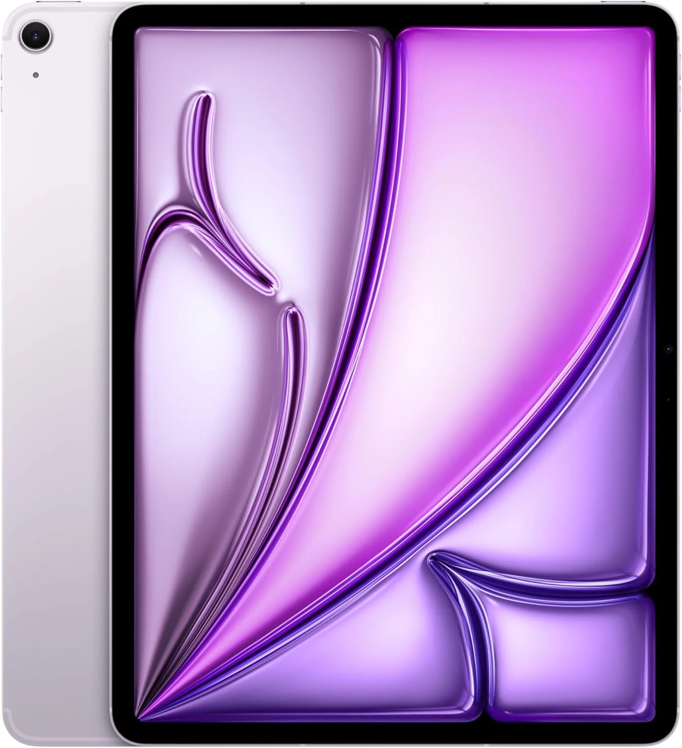 اپل آیپد ایر ۱۳ اینچی (M2): نمایشگر Liquid Retina، ۲۵۶ گیگابایت، دوربین جلوی ۱۲ مگاپیکسلی عریض در حالت افقی/ دوربین پشتی ۱۲ مگاپیکسلی، Wi-Fi 6E + 5G Cellular با eSIM، Touch ID، عمر باتری یک روز کامل - بنفش