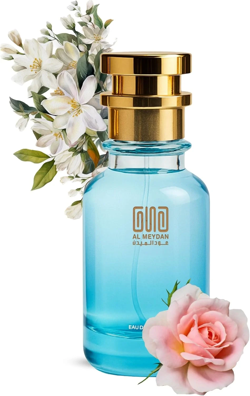 Oud Al Meydan Oil-Based Perfume Women & Men – Impression of Abraaj – Alcohol-Free, 10+ Hr Long-Lasting Woody Chypre Oriental Scent with Notes of Bergamot, Red Rose, Jasmine & Oud (200 ML)