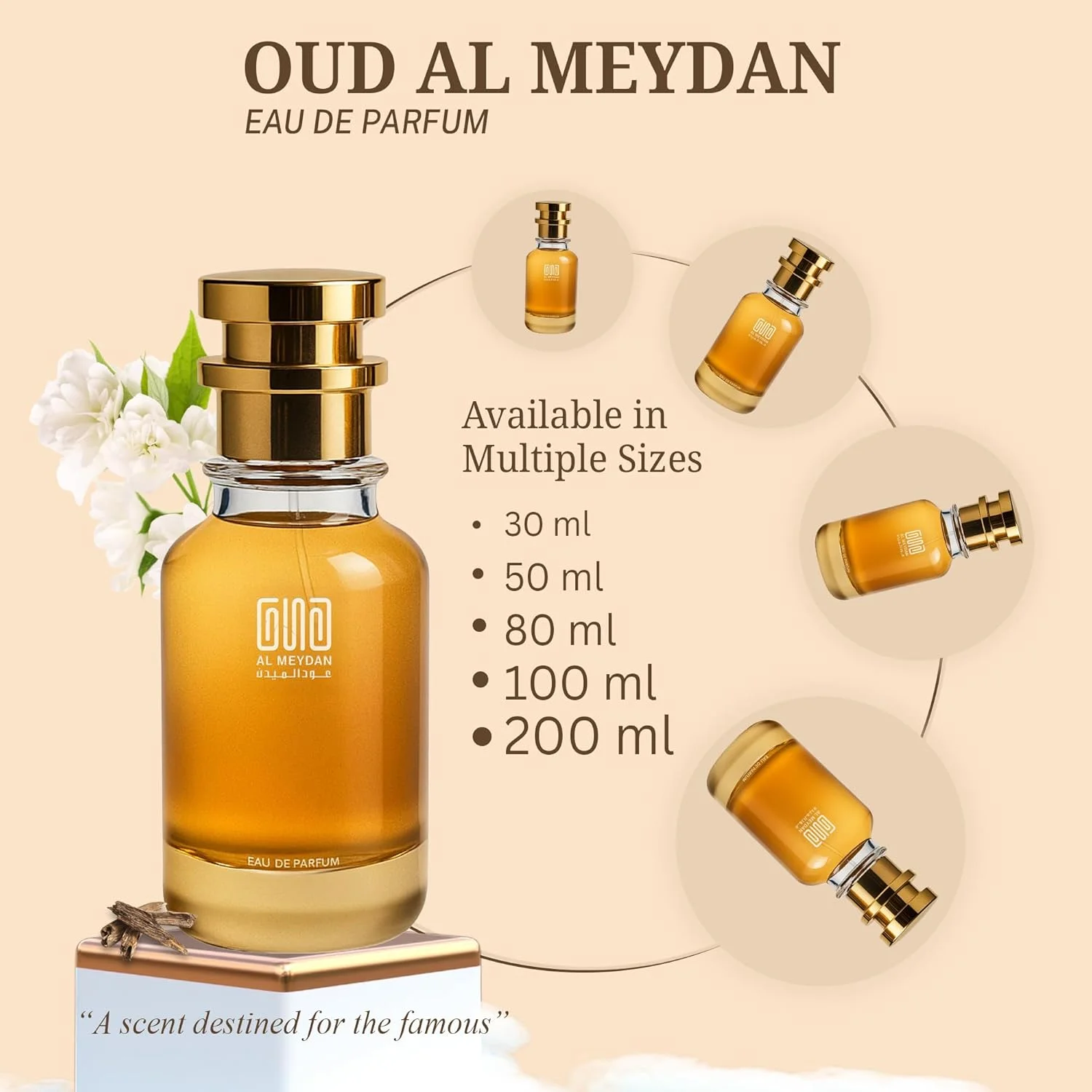 عطر روغنی عود المیدان مدل میدان مناسب بانوان و آقایان – مشابه رایحه معراج – عطر روغنی شرقی بدون الکل با رایحه عود، زعفران و عنبر – ماندگاری طولانی 10-12 ساعت (50 میلی لیتر) عطر روغنی عود المیدان مدل میدان مناسب بانوان و آقایان – مشابه رایحه معراج – عطر روغنی شرقی بدون الکل با رایحه عود، زعفران و عنبر – ماندگاری طولانی 10-12 ساعت (50 میلی لیتر)