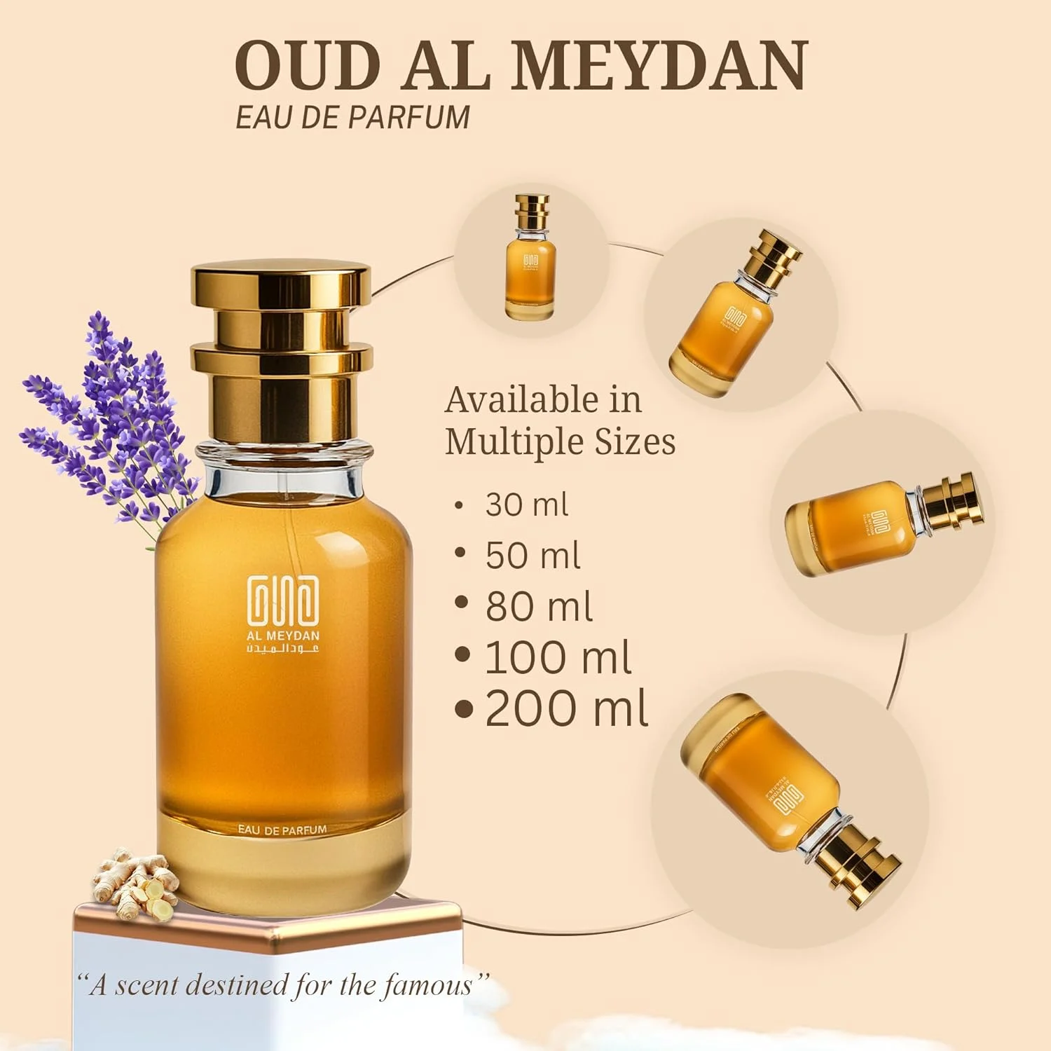 عطر روغنی عود المیدان زنانه و مردانه – مشابه فاخر – عطر روغنی شرقی بدون الکل با رایحه ترنج، گواوا و چوب صندل – ماندگاری طولانی 10-12 ساعت (50 میلی لیتر)