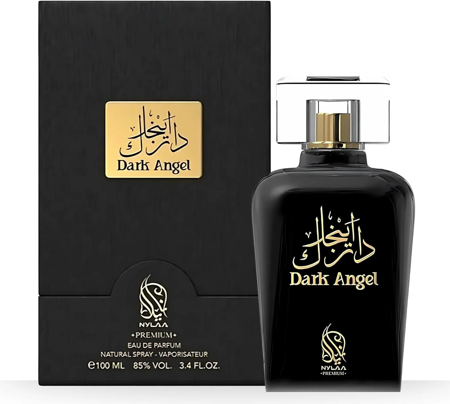 ادکلن زنانه و مردانه نیلا مدل Dark Angel (۱۰۰ میلی لیتر)