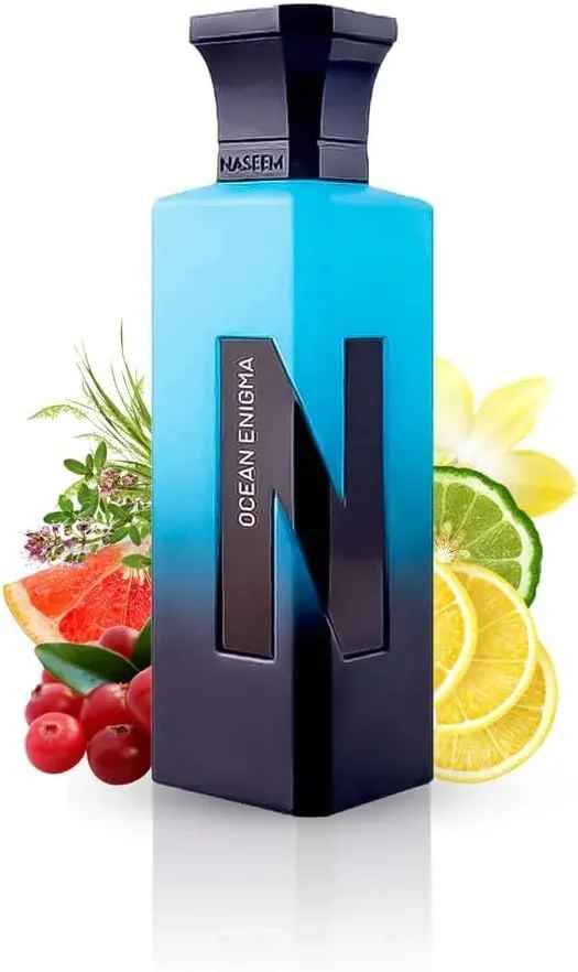 ادکلن های ناسیم Ocean Enigma و Love Me Now Aqua | عطر یونیسکس با رایحه مرکبات تازه، ادویه ای، نت های چوبی و ترکیب ظریف گل و عود | ماندگاری طولانی، مناسب برای تمام مناسبت ها (ترکیبی - 75 میلی لیتر) ادکلن های ناسیم Ocean Enigma و Love Me Now Aqua | عطر یونیسکس با رایحه مرکبات تازه، ادویه ای، نت های چوبی و ترکیب ظریف گل و عود | ماندگاری طولانی، مناسب برای تمام مناسبت ها (ترکیبی - 75 میلی لیتر)
