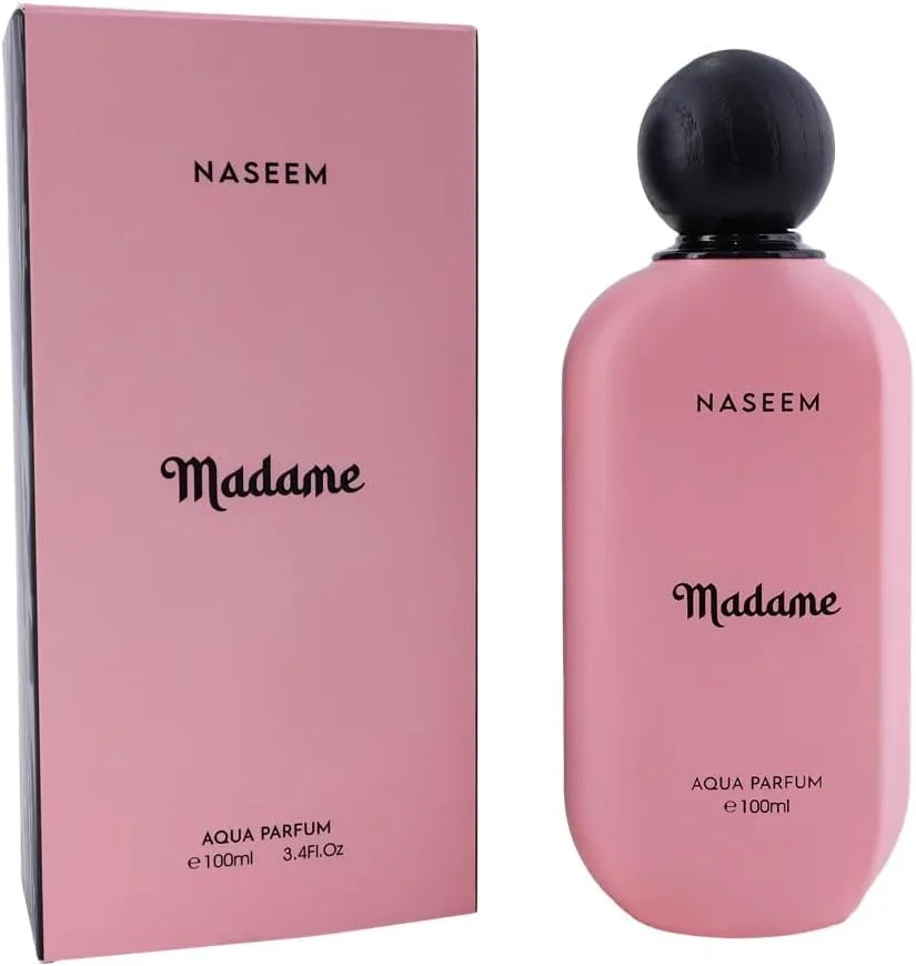 عطر زنانه نسیم مادام آکوا | ادو پرفیوم ممتاز | رایحه عربی ماندگار و نفیس بدون الکل عطر زنانه نسیم مادام آکوا | ادو پرفیوم ممتاز | رایحه عربی ماندگار و نفیس بدون الکل