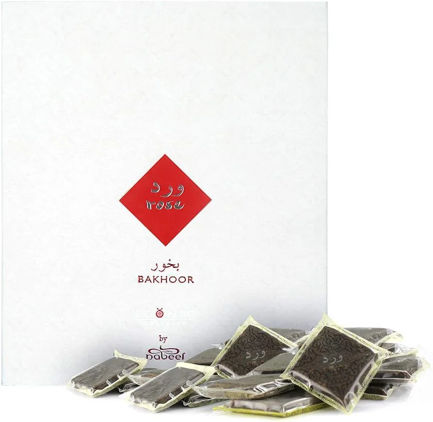 عود جامد معطر گل رز نبیل پرفیومز مناسب برای آقایان و بانوان، 150 گرم عود جامد معطر گل رز نبیل پرفیومز مناسب برای آقایان و بانوان، 150 گرم