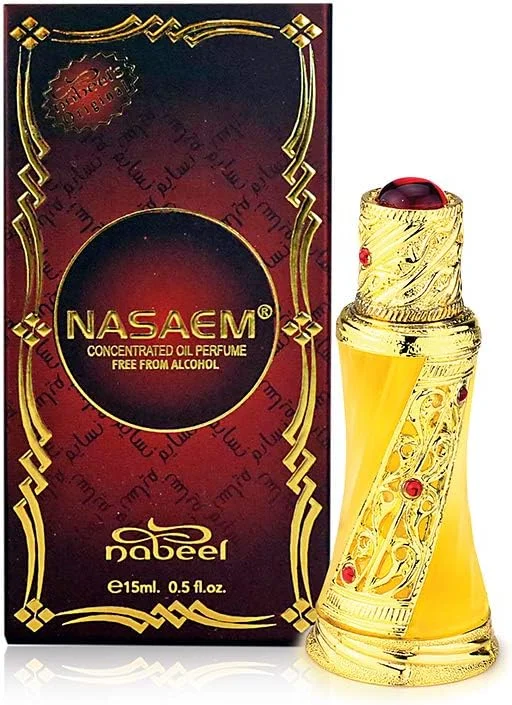 عطر روغنی متمرکز نسائم نبیل پرفیومز مناسب برای آقایان و بانوان - 15 میلی لیتر عطر روغنی متمرکز نسائم نبیل پرفیومز مناسب برای آقایان و بانوان - 15 میلی لیتر