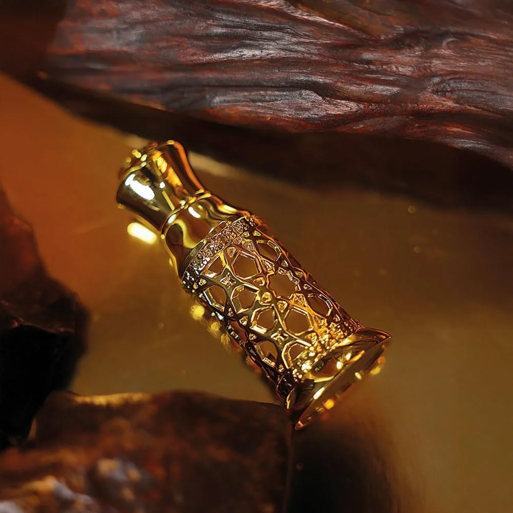 عطر روغنی عود صافی نسیم 6 میلی لیتر - عطر عربی униsex با رایحه های ظریف عود، اسطوخودوس، ادویه ای و گلی - عطر ممتاز برای مردان و زنان، ایده آل برای استفاده روزانه و مناسبت های خاص