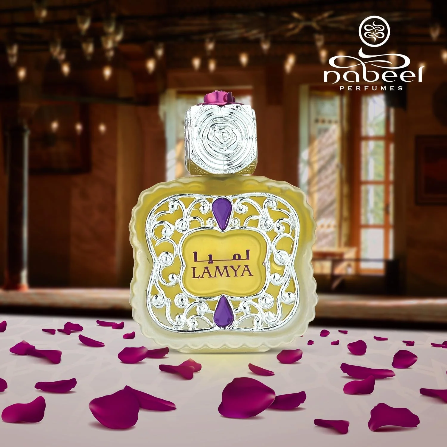 عطر روغنی متمرکز унисекс نبیل پرفیومز لامیا - 20 میلی لیتر