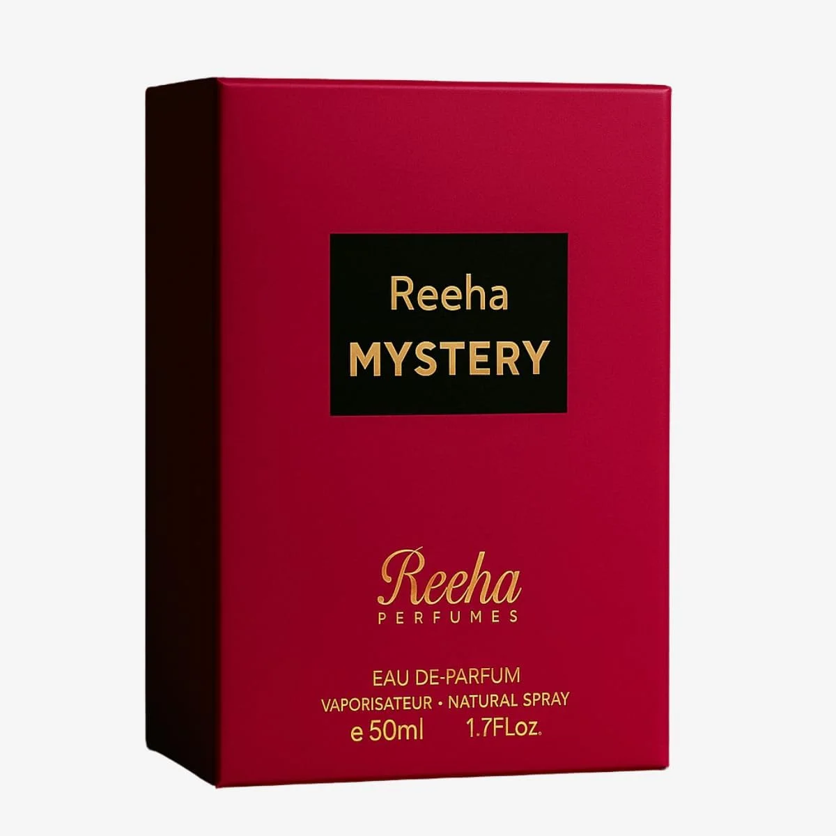 ادو پرفیوم مردانه/زنانه میستری 50 میلی لیتر از عطر ریها، رایحه ای لوکس و ماندگار، شرقی، چوبی و تند با نت های گرم و حسی، رایحه ای ممتاز و هدیه ای نفیس