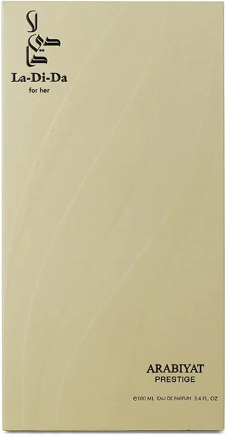عطر زنانه مای پرفیومز LA DI DA FOR HER از ARABIYAT PRESTIGE ادو پرفیوم 100 میلی لیتر عطر زنانه مای پرفیومز LA DI DA FOR HER از ARABIYAT PRESTIGE ادو پرفیوم 100 میلی لیتر