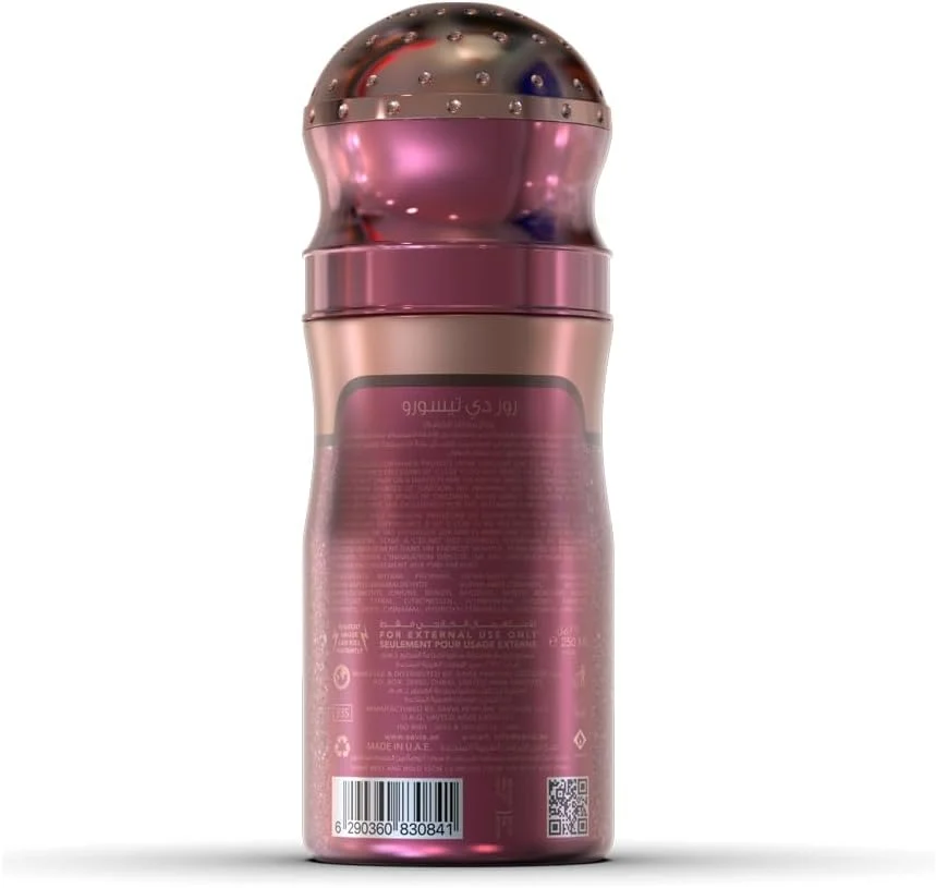 اسپری عطر بدن زنانه Mystiq Rose De Tesoro - حجم 250 میلی لیتر