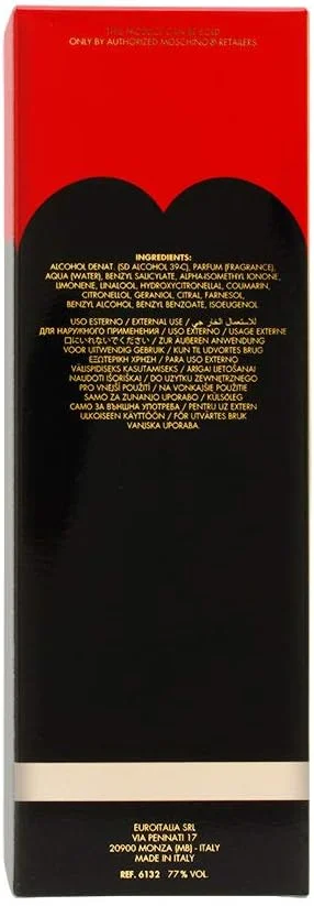 ادکلن زنانه موسچینو چیپ اند شیک - ۱۰۰ میلی لیتر - ادو تویلت