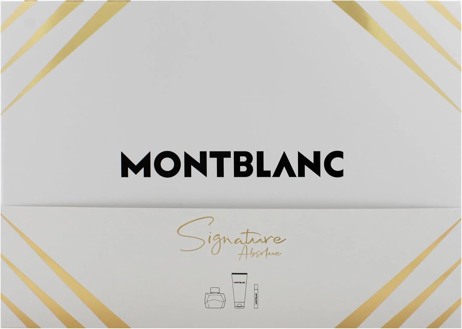 ست هدیه ادو پرفیوم زنانه مون بلان سیگنیچر ابسولو کریسمس 3 تکه