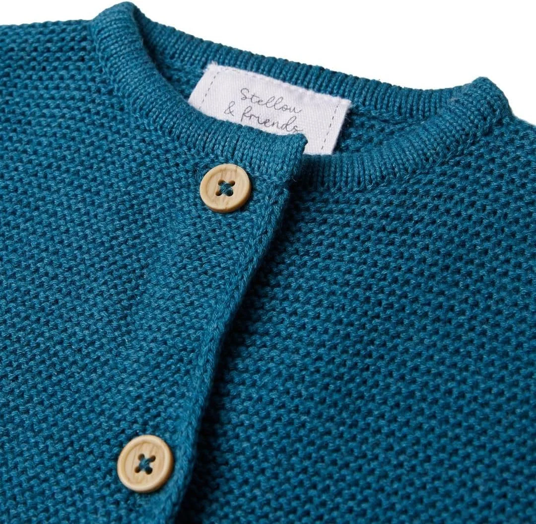 ژاکت بافتنی Stellou & friends برای دختران و پسران | لباس کودک ساخته شده از 100% پنبه ژاکت بافتنی Stellou & friends برای دختران و پسران | لباس کودک ساخته شده از 100% پنبه