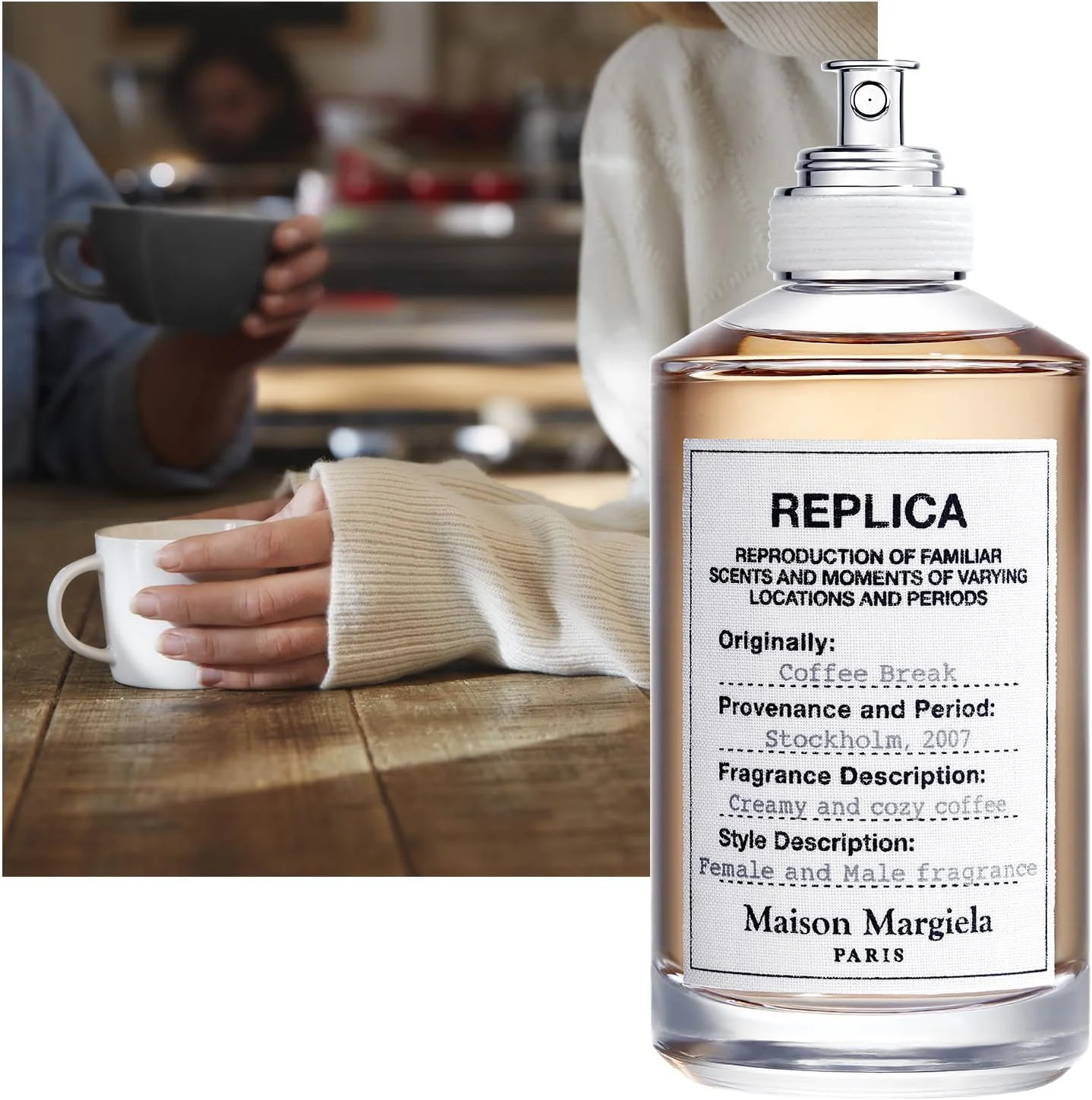 ادکلن унисекс Maison Margiela Replica Coffee Break Eau de Toilette، ۱۰۰ میلی لیتر