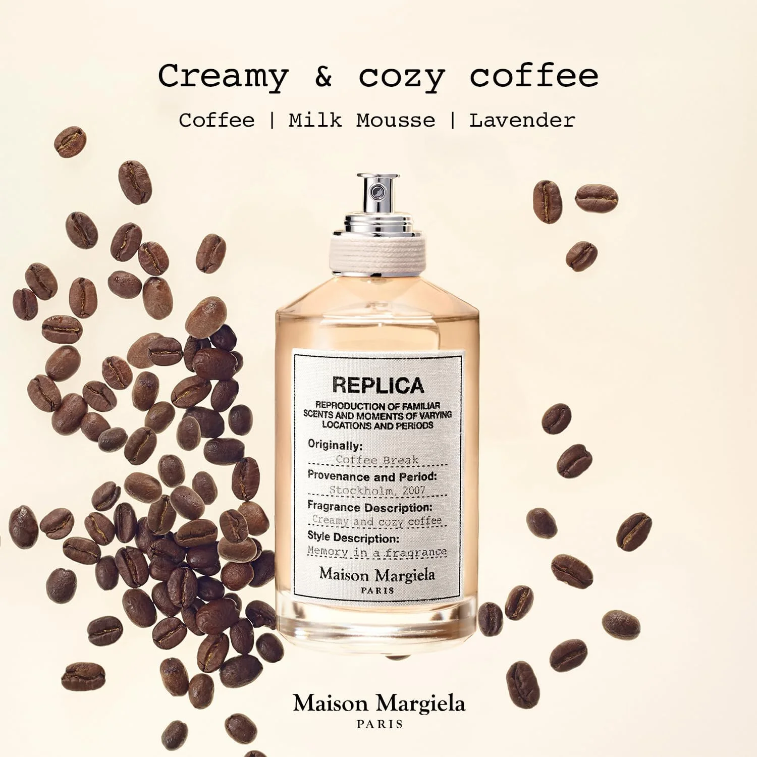ادکلن унисекс Maison Margiela Replica Coffee Break Eau de Toilette، ۱۰۰ میلی لیتر