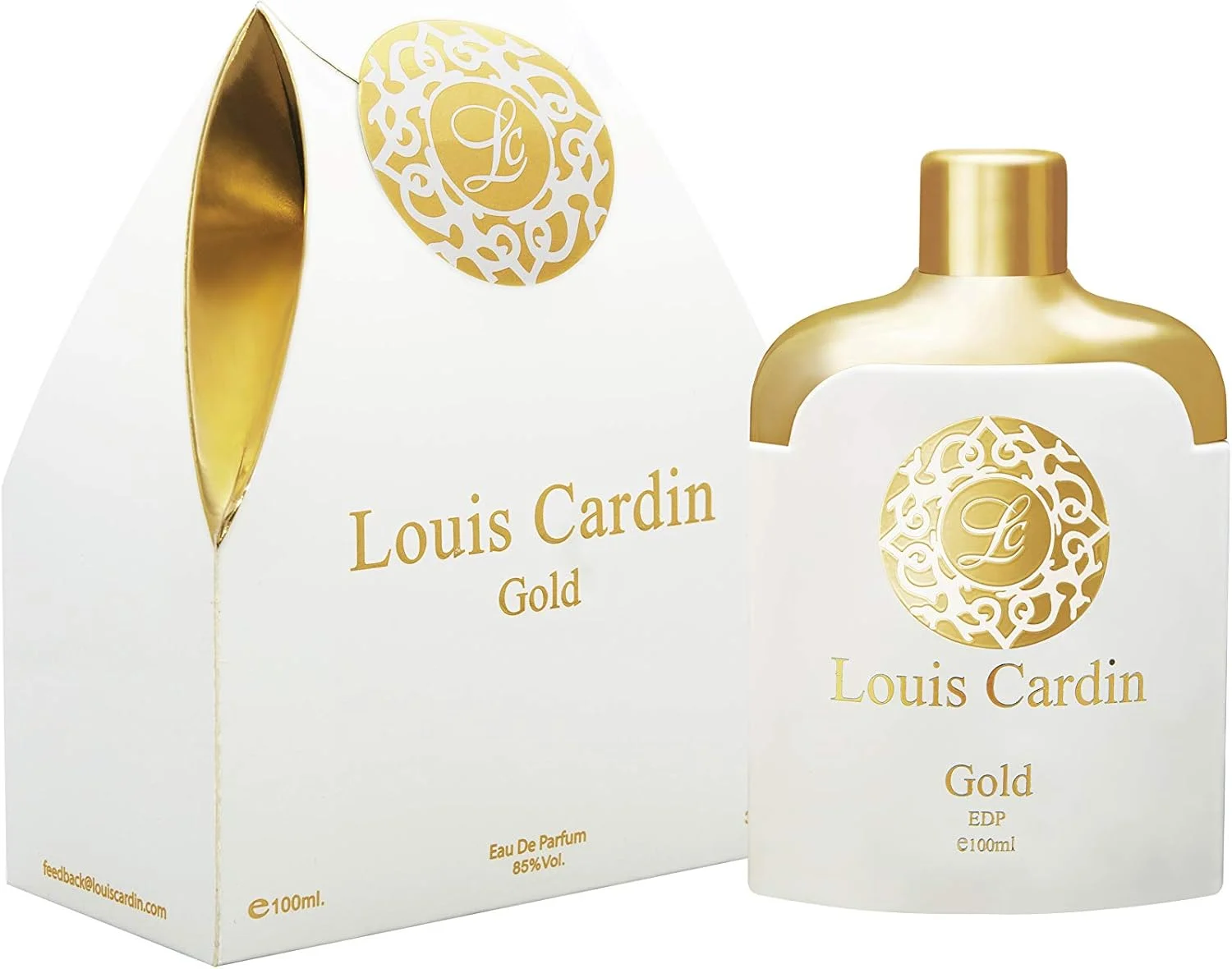 ادکلن زنانه لویی کاردین گلد 100 میل ادکلن زنانه لویی کاردین گلد 100 میل