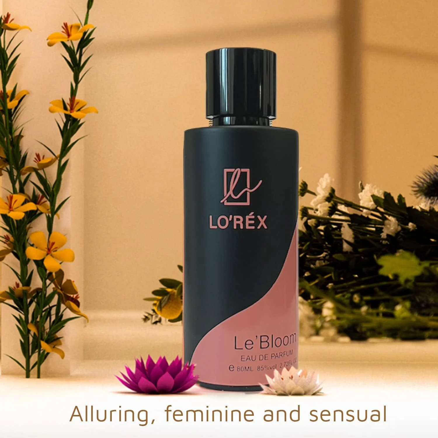 لو'رکس، له' بلوم، ادو پرفیوم، گلی ادویه ای، مناسب برای آقایان و بانوان، 80 میلی لیتر لو'رکس، له' بلوم، ادو پرفیوم، گلی ادویه ای، مناسب برای آقایان و بانوان، 80 میلی لیتر