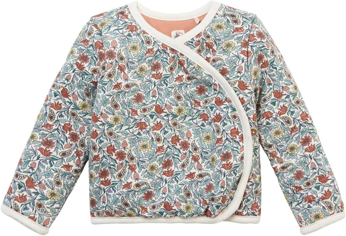 کاپشن نوزادی دخترانه نوپیز مدل Nevada طرح دو رو