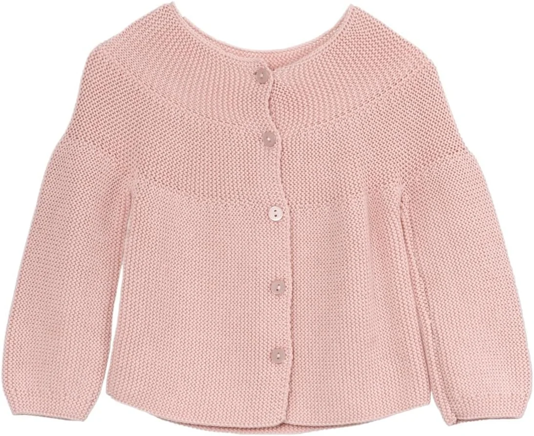 ژاکت بافتنی نوزادی چپ برای دختران و پسران، لباس نوزادی، یقه گرد، ژاکت بافتنی унисекс، 50% پنبه و 50% اکریلیک، 0-24 ماه