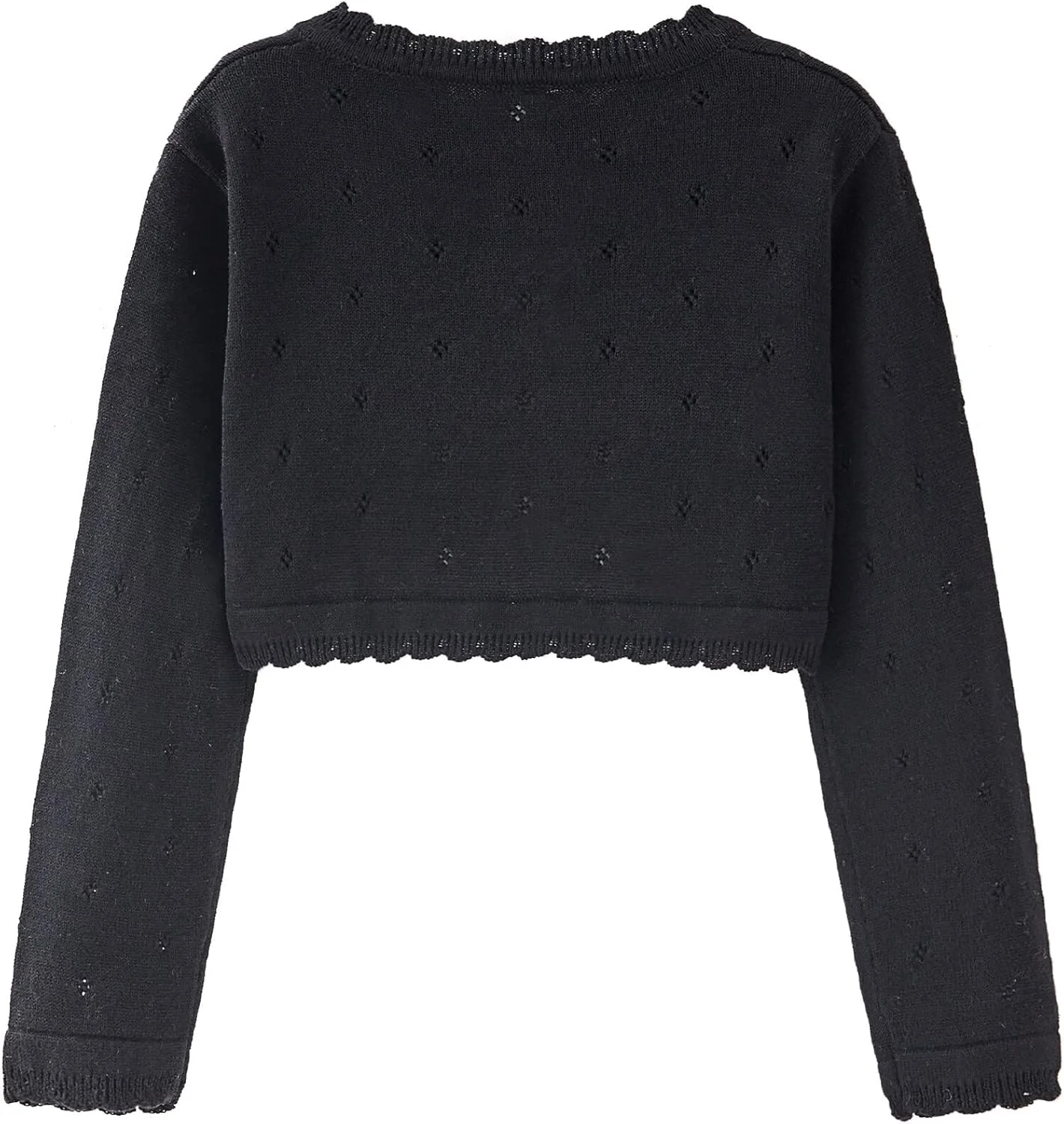 ژاکت بولرو دخترانه Maeau، ژاکت بولرو پایه دخترانه، آستین بلند، سایز 90-160