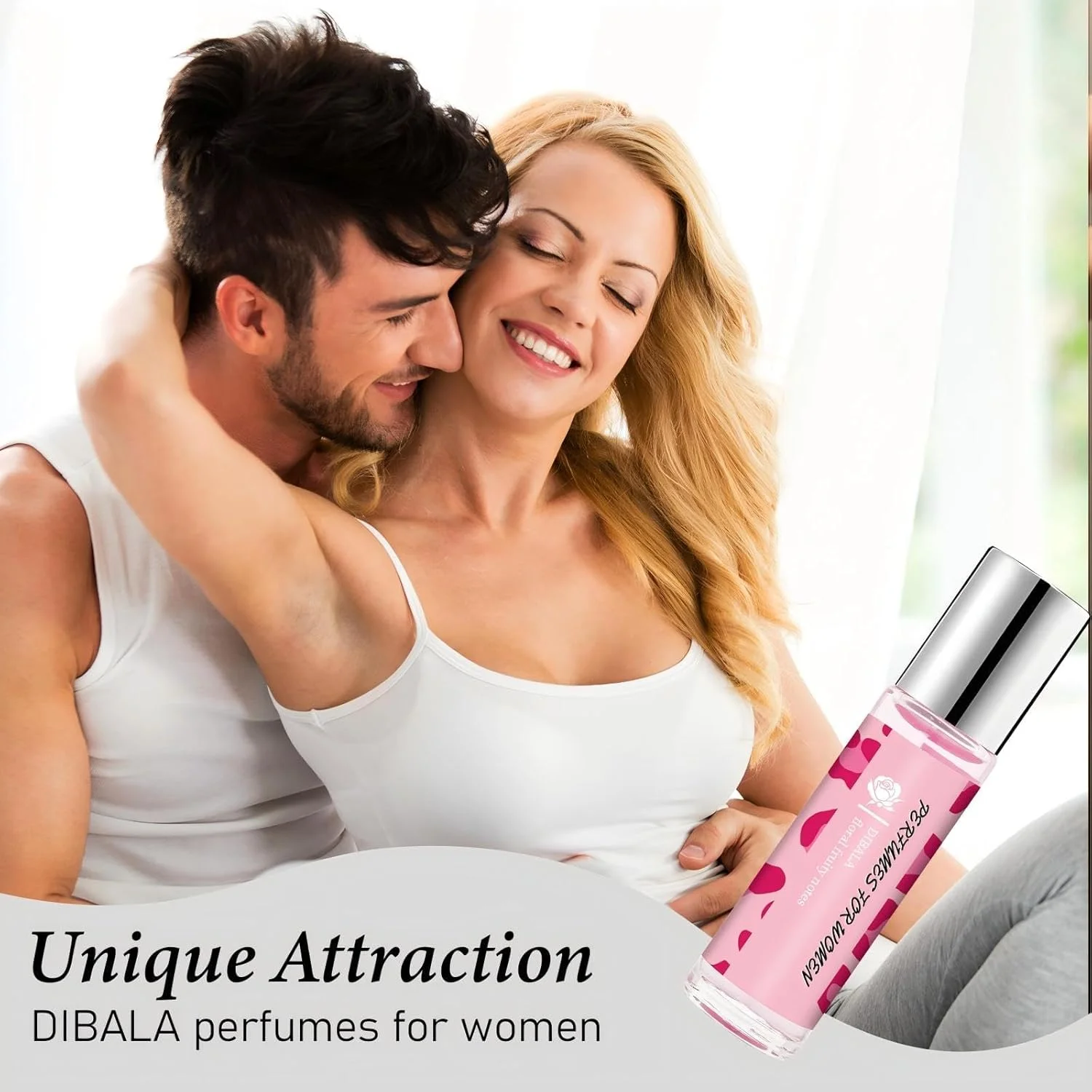 عطر فرمونی زنانه LBOYLOVE®، روغن عطر رولی طبیعی با ماندگاری طولانی، سایز مسافرتی 10 میلی لیتر (0.34 fl oz) عطر فرمونی زنانه LBOYLOVE®، روغن عطر رولی طبیعی با ماندگاری طولانی، سایز مسافرتی 10 میلی لیتر (0.34 fl oz)