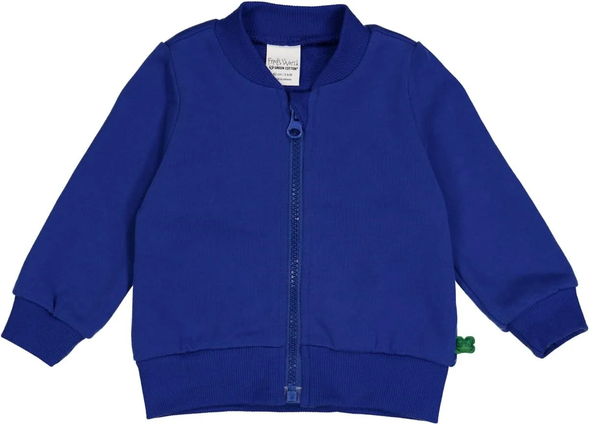 ژاکت زیپ دار پسرانه Fred's World by Green Cotton