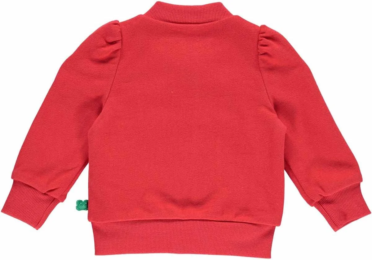 ژاکت زیپ دار دخترانه پفی Fred's World by Green Cotton