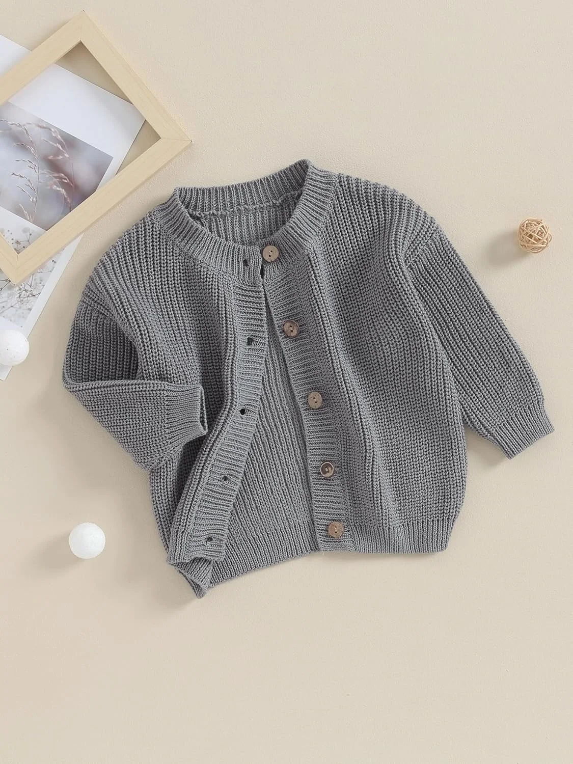 ژاکت بافتنی بچه گانه Dubute، مناسب فصل پاییز و زمستان، آستین بلند، مخصوص نوزادان دختر و پسر ژاکت بافتنی بچه گانه Dubute، مناسب فصل پاییز و زمستان، آستین بلند، مخصوص نوزادان دختر و پسر