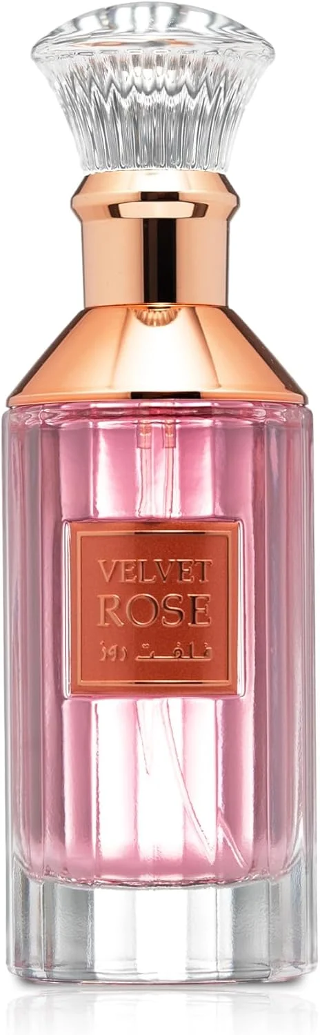 عطر ادو پرفیوم زنانه لطافه Velvet Rose حجم 100 میلی لیتر