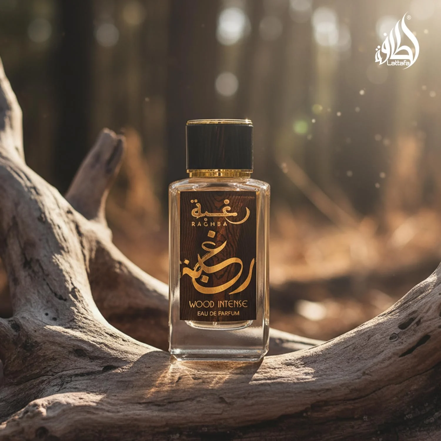 عطر ادو پرفیوم چوبی اینتنس لطافه унисекс (100 میلی لیتر)