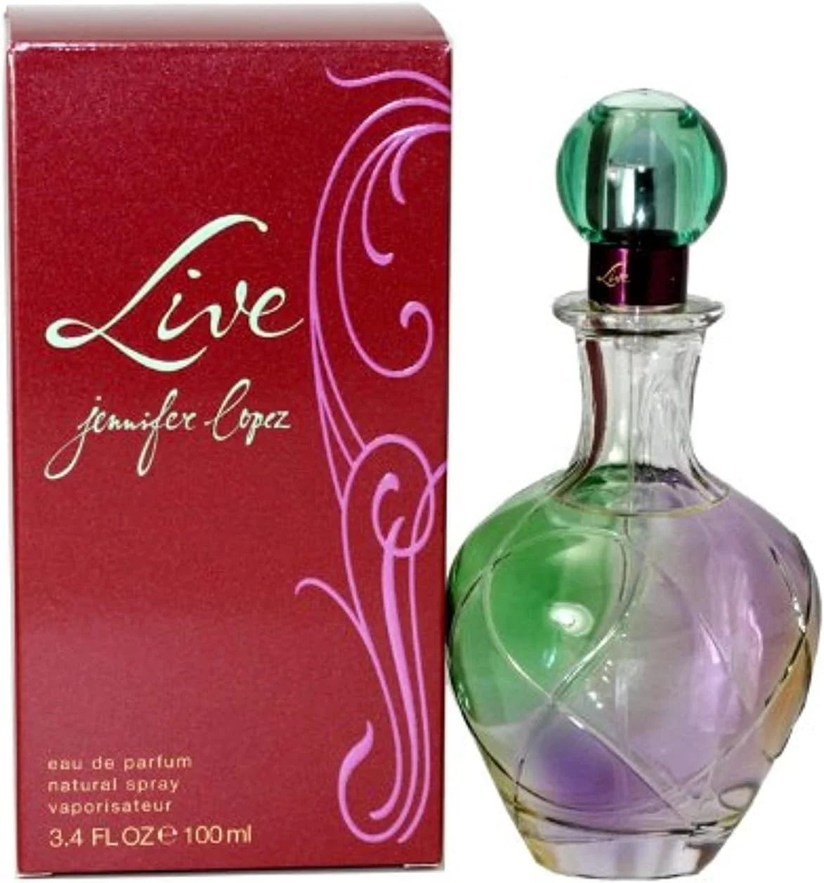 عطر زنانه جنیفر لوپز لایو - ادو پرفیوم، 100 میلی لیتر