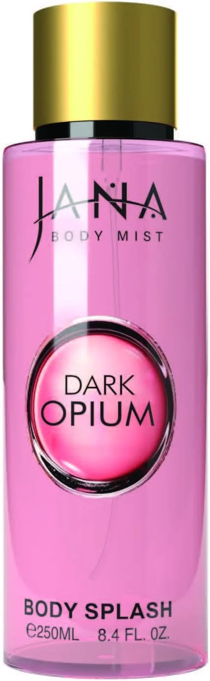 بادی میست دارک اوپیوم جانا بیوتی، زنانه، 250 میلی لیتر، رایحه وانیل شرقی، با نت های قهوه و وانیل، ماندگاری بالا