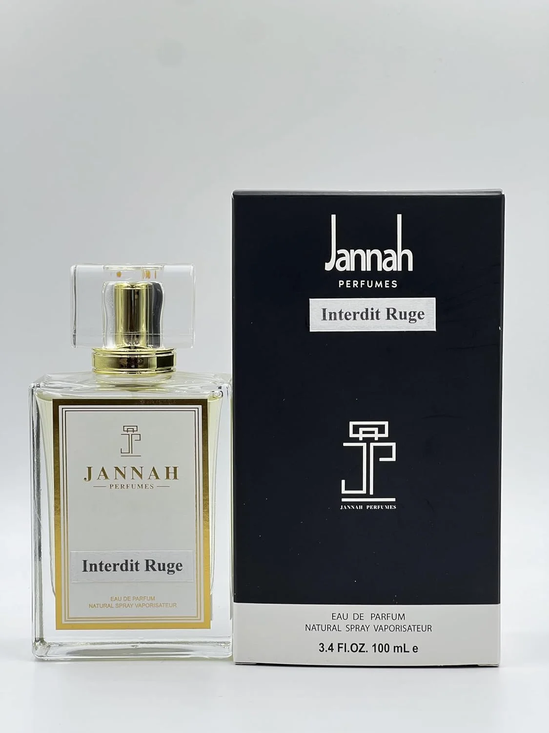 ادکلن زنانه 100 میل Jannah Perfumes مدل Interdit Ruge - ترکیبی فریبنده از ادویه گرم و گل های سفید