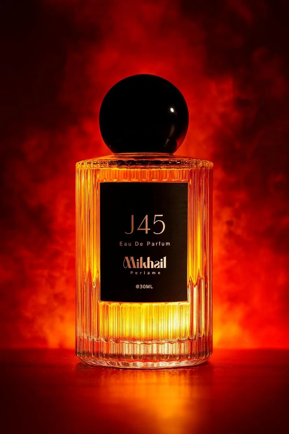 ادکلن J45 by Mikhail | ادو پرفیوم مردانه و زنانه | 50 میلی لیتر | عطر لوکس و غلیظ با رایحه زعفران، یاس، مشک و عنبر ادکلن J45 by Mikhail | ادو پرفیوم مردانه و زنانه | 50 میلی لیتر | عطر لوکس و غلیظ با رایحه زعفران، یاس، مشک و عنبر