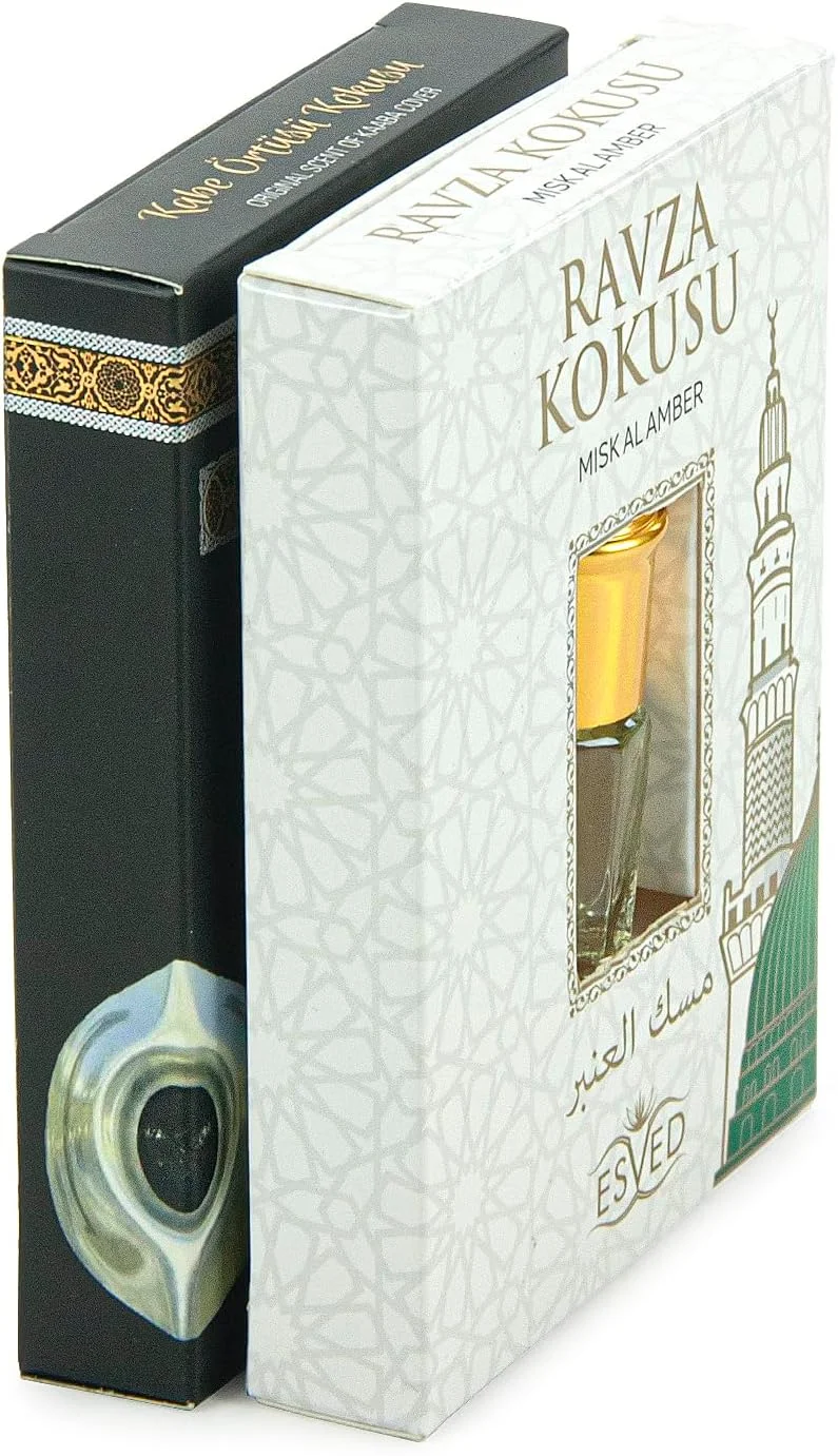 ایخوان آنلاین، عطر شخصی، روغن عطر رولی ماندگار، عطرهای روغنی غیر الکلی برای مردان و زنان، بسته 2 عددی - 6 میلی لیتر / 0.20 اونس مایع، پوشش کعبه، روضه ایخوان آنلاین، عطر شخصی، روغن عطر رولی ماندگار، عطرهای روغنی غیر الکلی برای مردان و زنان، بسته 2 عددی - 6 میلی لیتر / 0.20 اونس مایع، پوشش کعبه، روضه