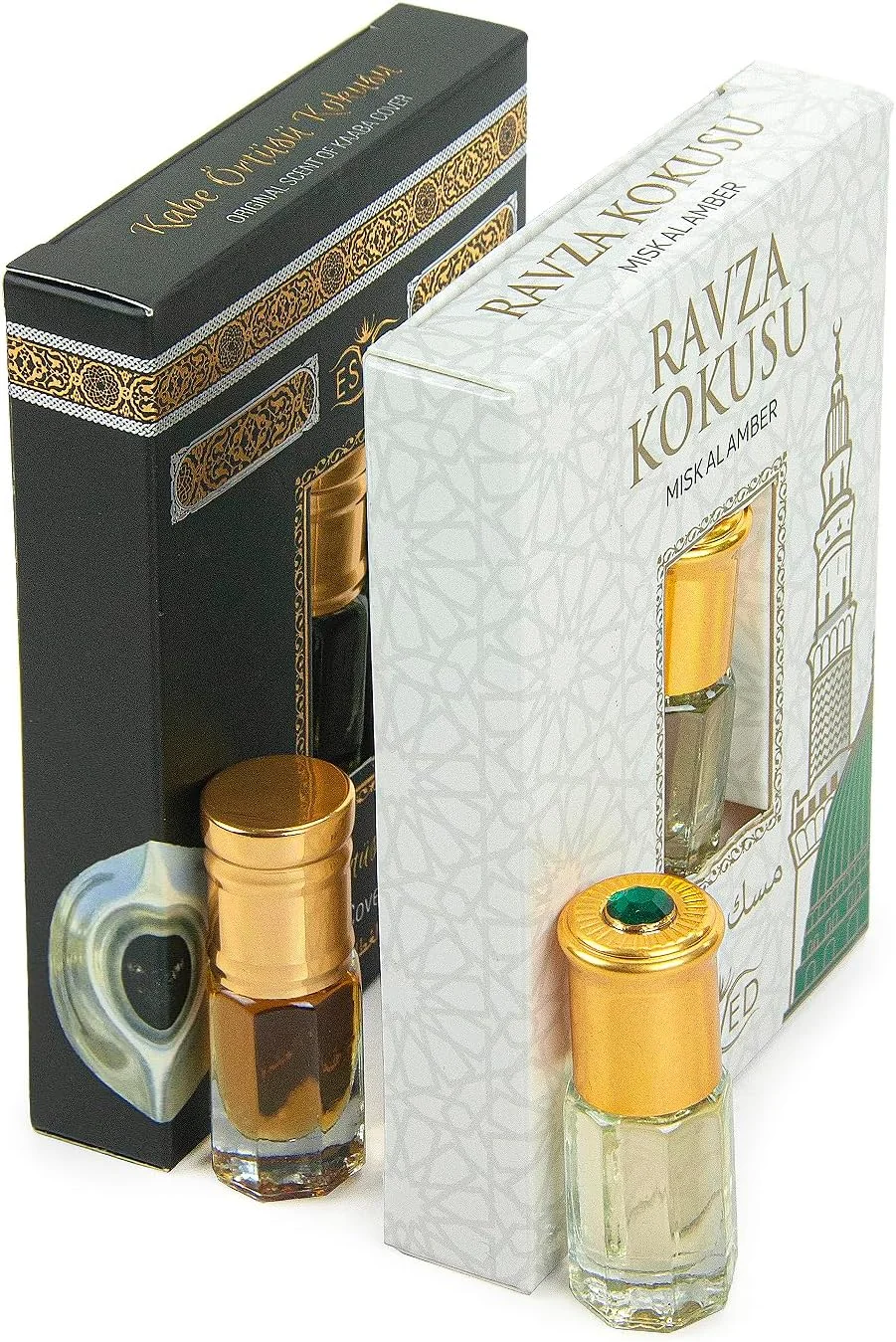 ایخوان آنلاین، عطر شخصی، روغن عطر رولی ماندگار، عطرهای روغنی غیر الکلی برای مردان و زنان، بسته 2 عددی - 6 میلی لیتر / 0.20 اونس مایع، پوشش کعبه، روضه ایخوان آنلاین، عطر شخصی، روغن عطر رولی ماندگار، عطرهای روغنی غیر الکلی برای مردان و زنان، بسته 2 عددی - 6 میلی لیتر / 0.20 اونس مایع، پوشش کعبه، روضه