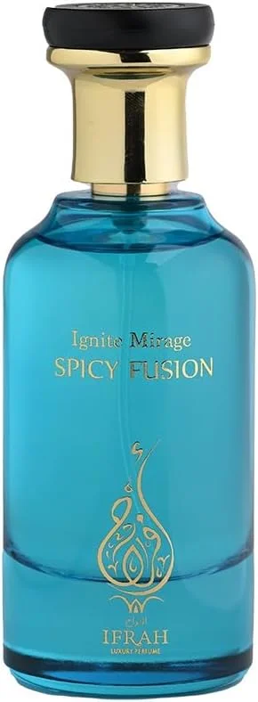 ادکلن ایفراح ایگنایت میراژ اسپایسی فیوژن 90 میلی لیتر، ادکلن سیوا اسنس فیوژن لاکچری 70 میلی لیتر مردانه و زنانه، پک دو عددی