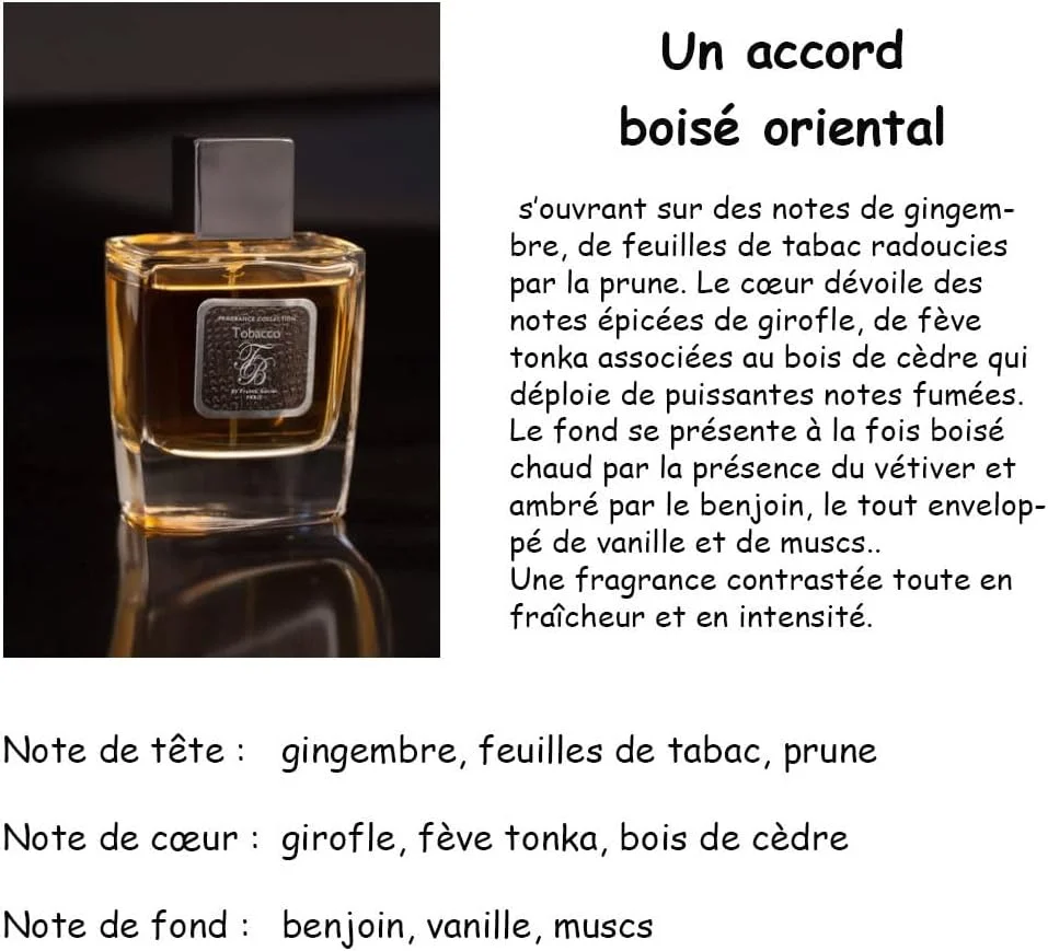 عطر ادکلن فرانک بوکلت تنباکو ادو پرفیوم، ۱۰۰ میلی لیتر عطر ادکلن فرانک بوکلت تنباکو ادو پرفیوم، ۱۰۰ میلی لیتر