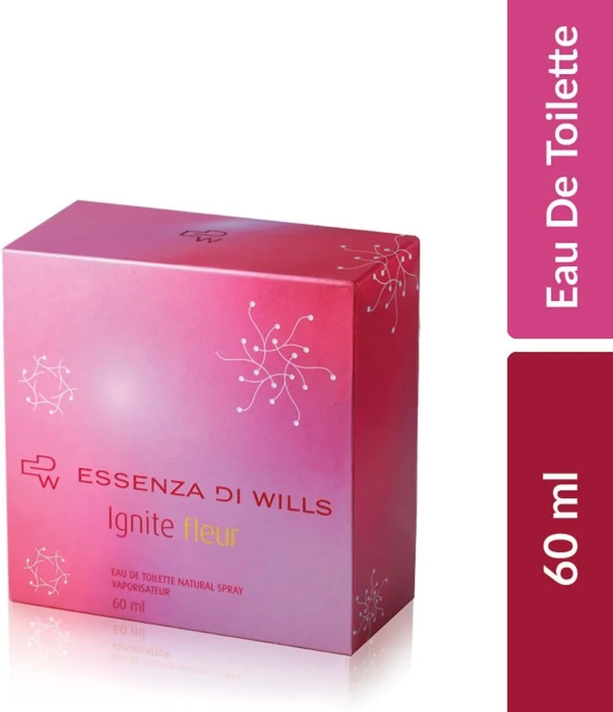 ادو تویلت زنانه لوکس Essenza Di Wills Ignite Fleur، ۶۰ میلی لیتر ادو تویلت زنانه لوکس Essenza Di Wills Ignite Fleur، ۶۰ میلی لیتر