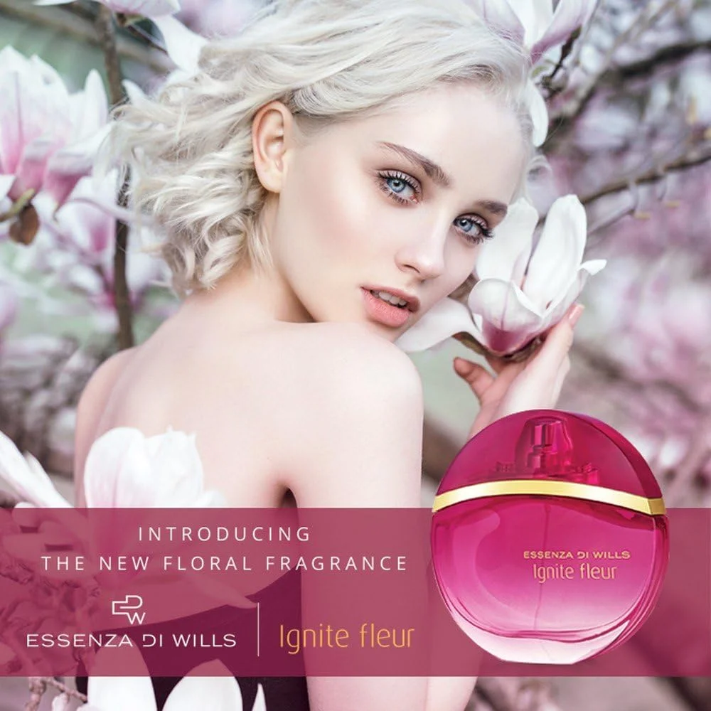 ادو تویلت زنانه لوکس Essenza Di Wills Ignite Fleur، ۶۰ میلی لیتر ادو تویلت زنانه لوکس Essenza Di Wills Ignite Fleur، ۶۰ میلی لیتر